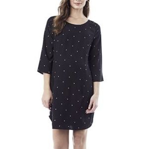 Layla - Black Birds 3/4 sleeve dress